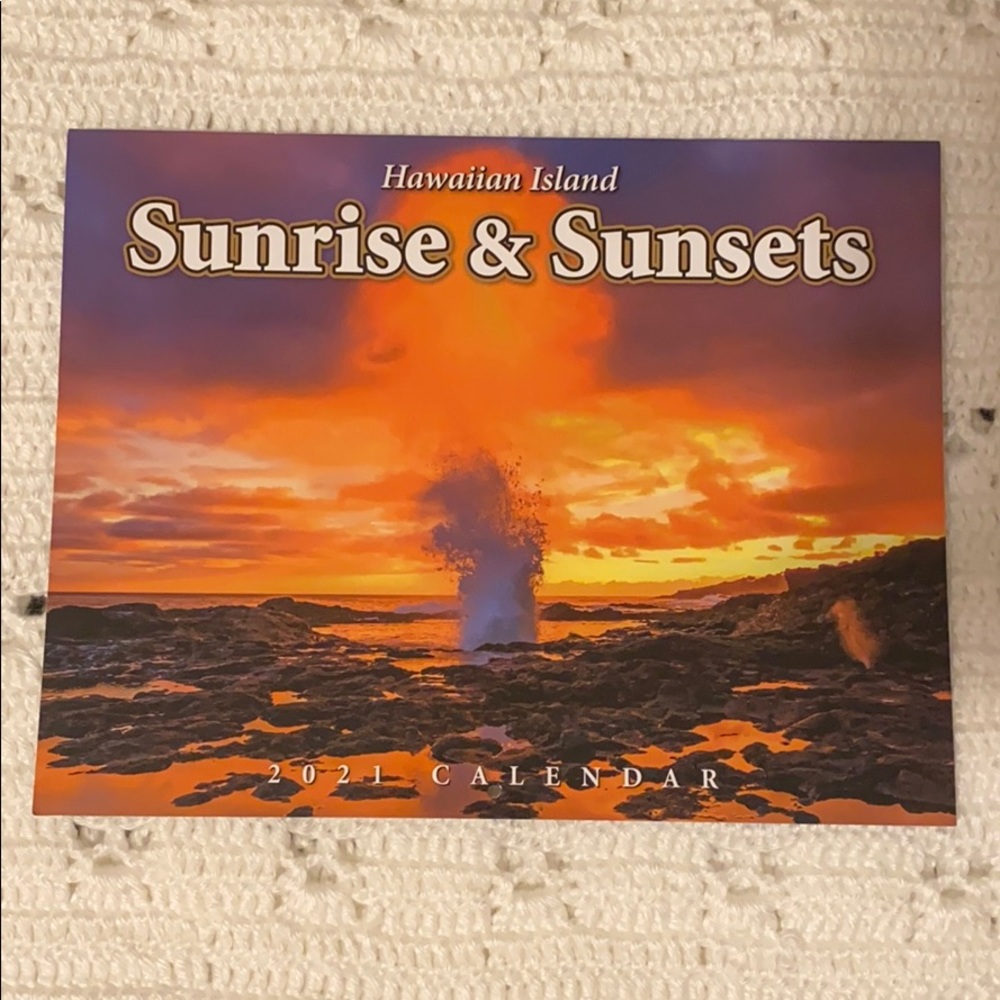 Hawaii Sunset Calendar